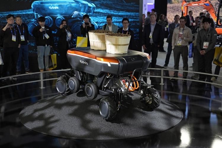 Farming tech is on display at CES as companies showcase their green innovations and initiatives