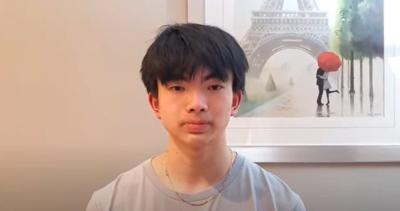 Teen whose family was killed at festival thanks donors, gives back