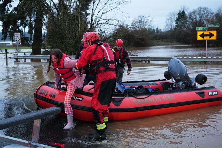 Blend of unusual weather conditions brings trillions of gallons in persistent rain to the Northwest