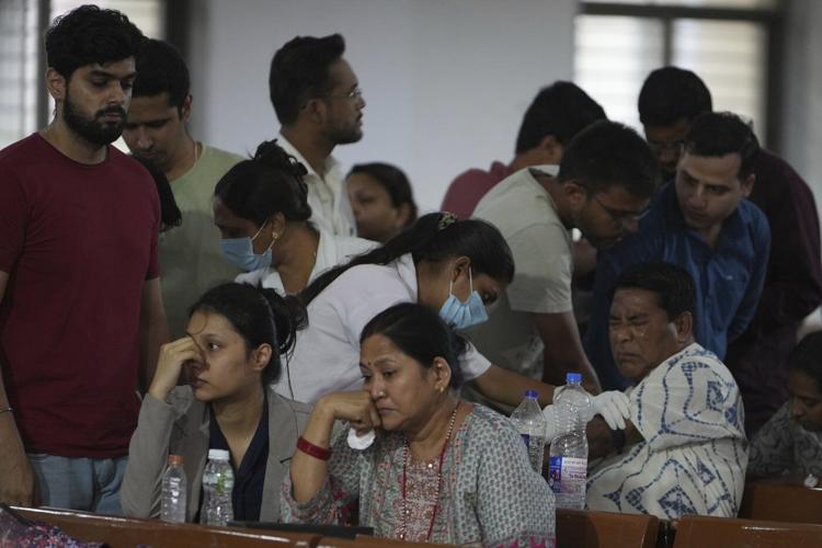 After the Air India flight crashed into a medical campus, the surviving doctors rushed to save lives