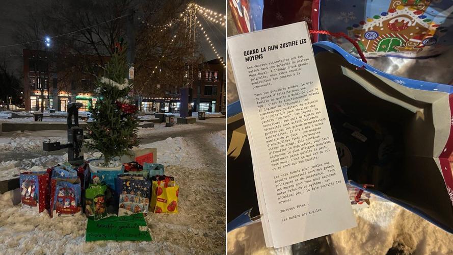 Santa, elves sought in alleged Montreal grocery theft described as political act
