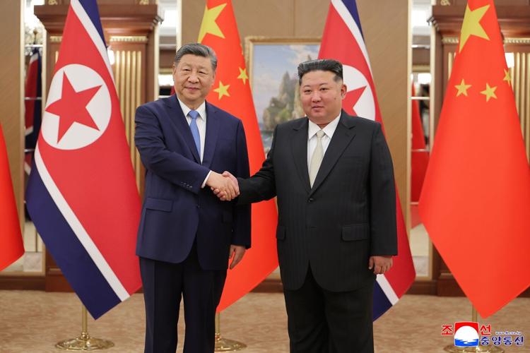 Xi and Kim push for greater ties between China and North Korea