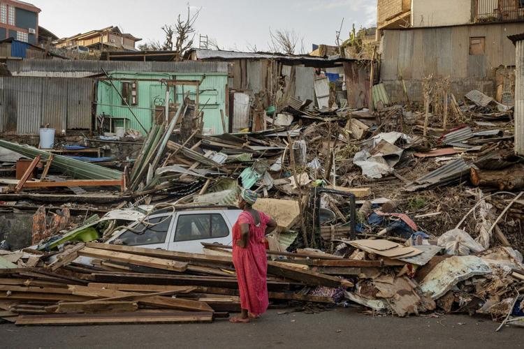 France's battered Mayotte islands hit by a new tropical storm just weeks after a devastating cyclone