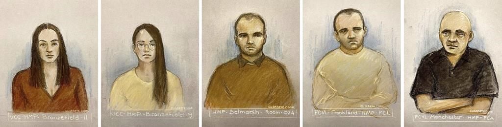 5 Bulgarians charged with spying for Russia appear by video in UK court