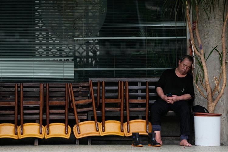 Photos of daily life in China ahead of Trump's visit