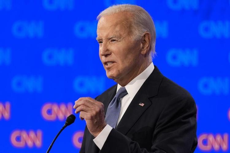 Biden concedes debate fumbles but declares he will defend democracy. Dems stick by him -- for now