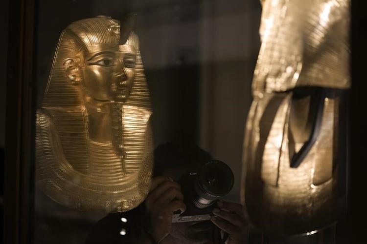 Egypt unveils renovated wing of oldest museum, new papyrus