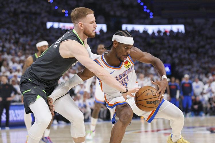 Thunder rolls past rested Timberwolves 114-88 in Game 1 of West finals