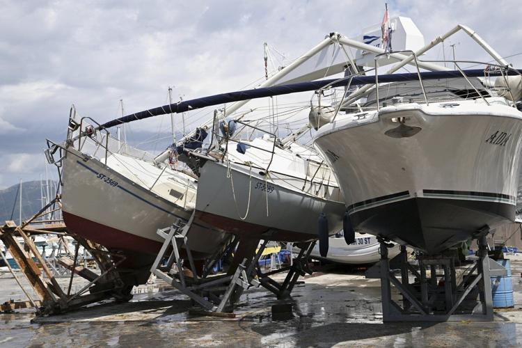 Storms and fires hit Balkan countries following a period of extreme summer heat