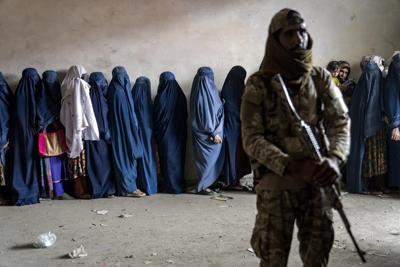 Taliban who banned women from public spaces say no one faces discrimination in Afghanistan
