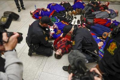 Sami rights activists in Norway charged over protests against wind farm affecting reindeer herding
