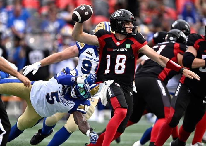 Redblacks, Crum rally to stun Blue Bombers 31-28 in overtime