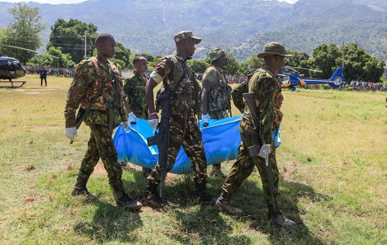 Kenyan landslide death toll rises to 26 as flash floods hamper search for survivors