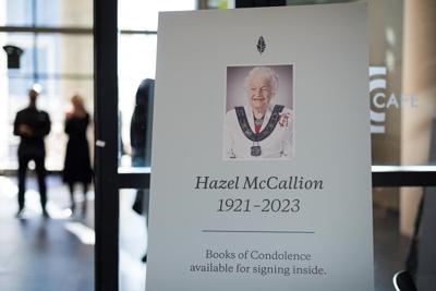 Funérailles d'État pour Hazel McCallion, mairesse de Mississauga pendant 36 ans
