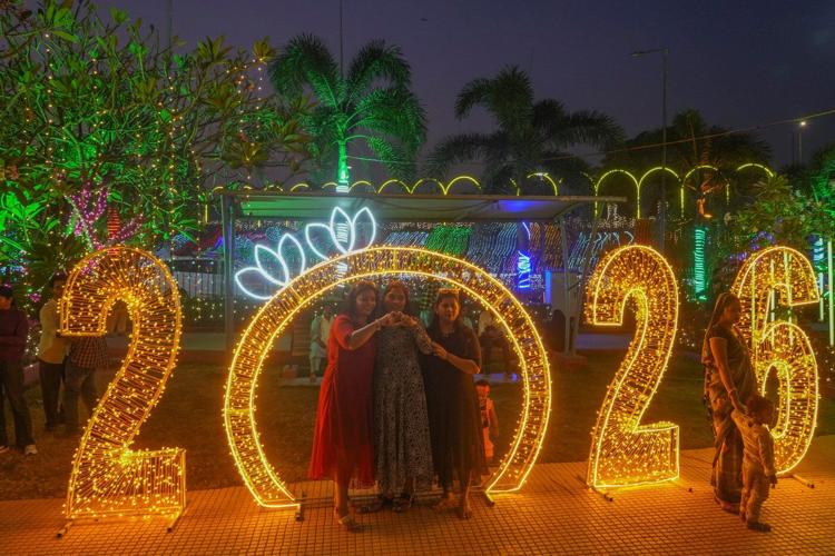 Photos of New Year's celebrations across the globe