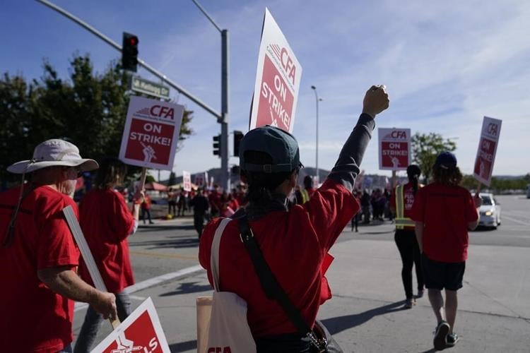 California faculty at largest US university system launch strike for better pay