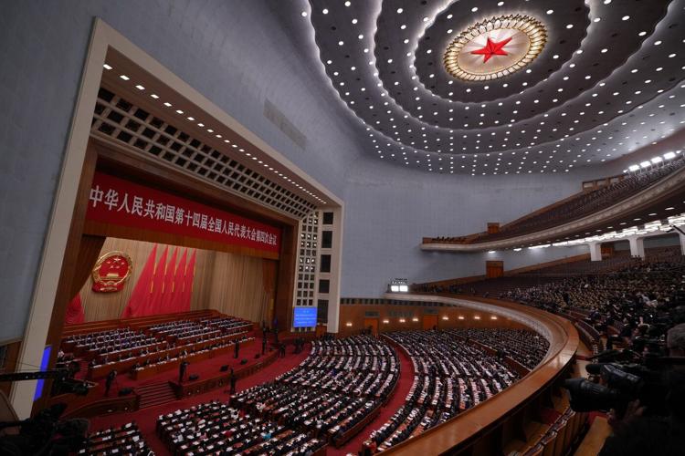 Photos from the meeting of China’s ��ɫtv People’s Congress