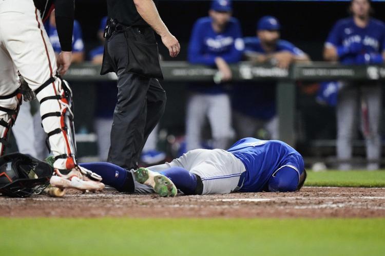 Jays Springer 'doing all right' after getting struck in head by fastball