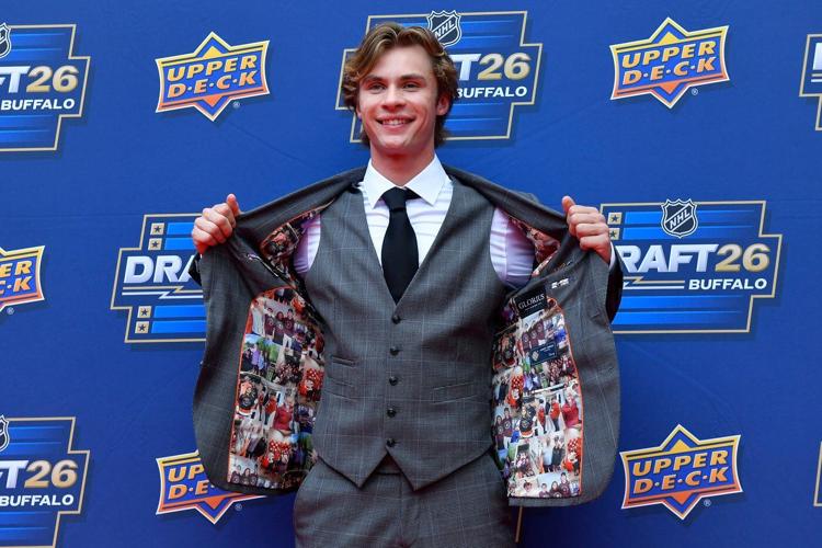 'My dream come true': Maple Leafs select Gavin McKenna first overall at NHL draft