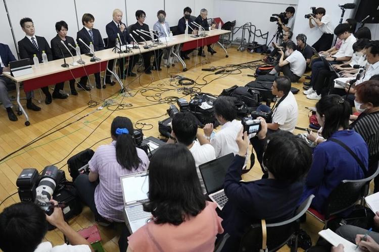 Accusers in Japanese boy band producer's sex scandal say they hope for apology, compensation