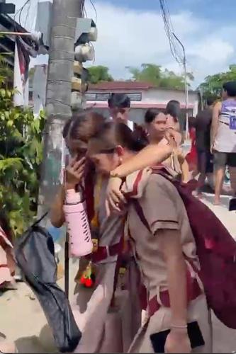 2 students in custody after shooting at high school in Philippines kills 3 and wounds 20