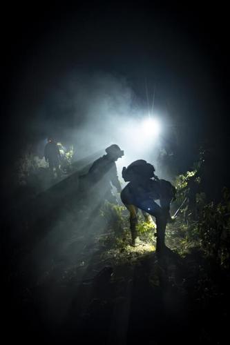 Firefighters battle through the night to halt wildfire in Spain's popular tourist island of Tenerife