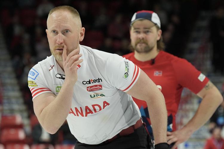 Canada's Jacobs beats Norway's Ramsfjell 8-3 at world curling playdowns