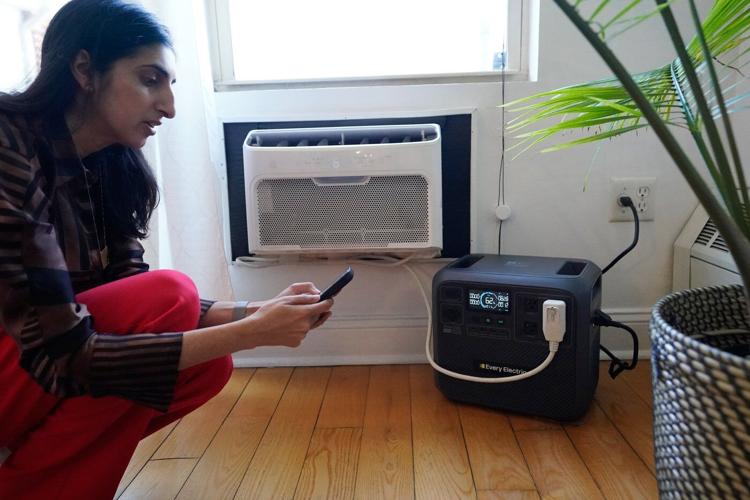 Air conditioning battery program for renters could help cities manage grid stress during heat waves