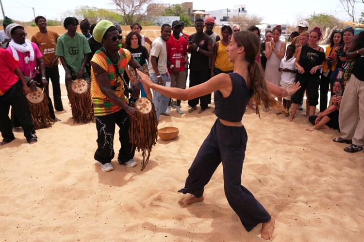 A sun-baked Senegal village erupts in color for one of Africa’s biggest dance festivals