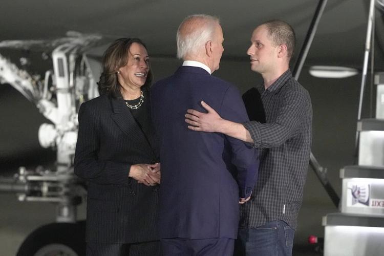 3 newly freed Americans are back on US soil after a landmark prisoner exchange with Russia