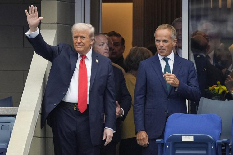 Trump's US Open visit sparks boos and long security lines