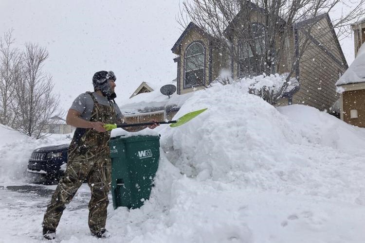 To the rooftops: Staggering snowfall in California mountains