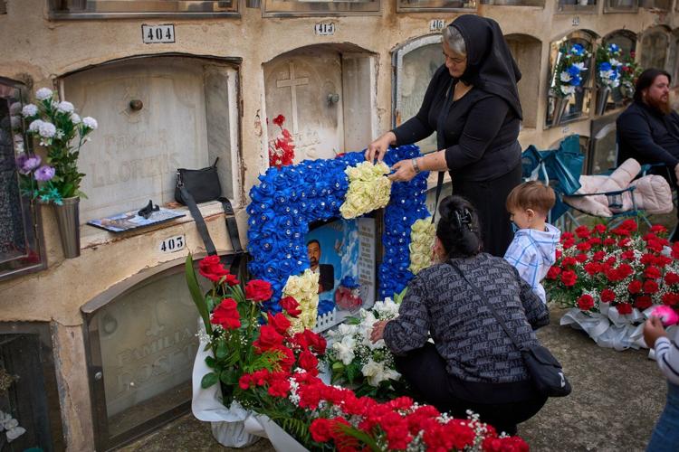 Halloween and a declining Christian tradition coexist on All Saints' Day in Spain