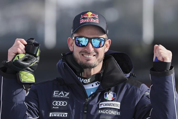 Italy's Paris wins World Cup downhill to prevent Swiss sweep, Odermatt closes in on overall title