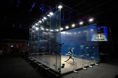 Pro squash gets the studio treatment in Toronto ahead of Olympic debut at '28 Games