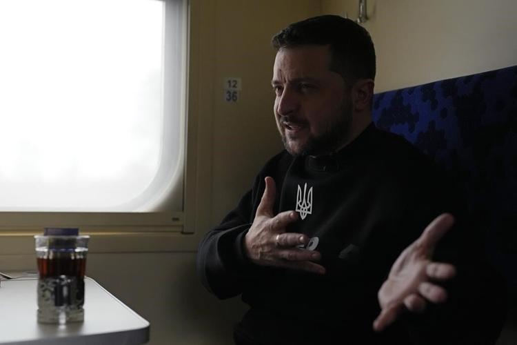 Ukraine by rail: Inside Zelenskyy's efforts to buoy a nation