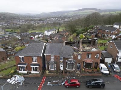 Storm Gerrit disrupts trains and leaves thousands without power as it batters northern UK