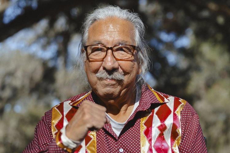 Native American activist Leonard Peltier, freed from prison, is welcomed on North Dakota reservation