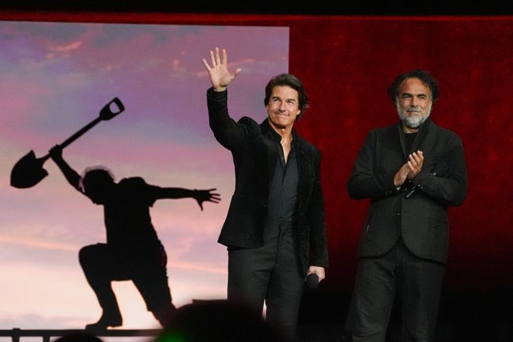 Tom Cruise previews Iñárritu satire 'Digger' at CinemaCon