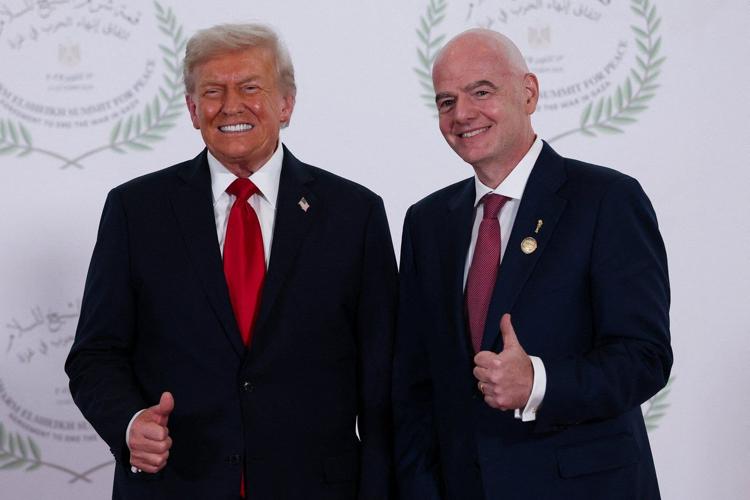 Infantino says 'you will see' at World Cup draw if Trump receives new FIFA peace prize