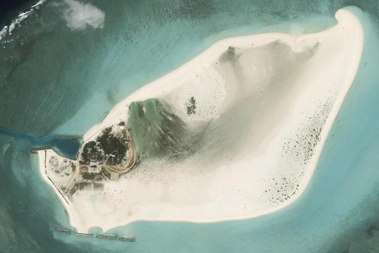 China appears to be building an airstrip on a disputed South China Sea island