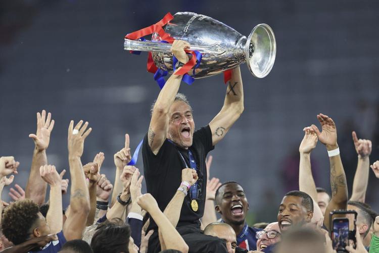 Paris Saint-Germain routs Inter Milan to win the Champions League for the first time