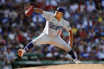 MLB investigating after Urías' arrest on felony charge of corporal injury on a spouse