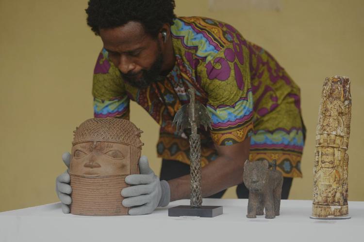 Netherlands returns 119 looted artifacts known as Benin Bronzes to Nigeria