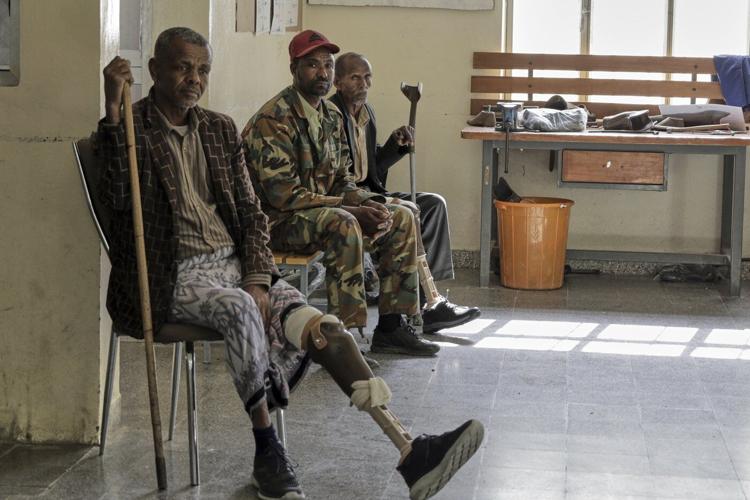 War in Ethiopia's Tigray region has left many disabled veterans without care
