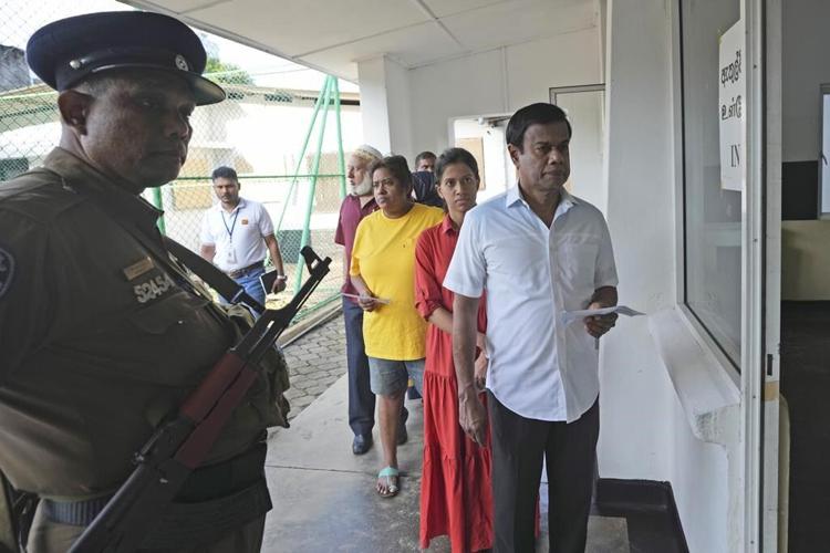 Sri Lankans vote in a presidential election that will decide how it recovers from economic crisis