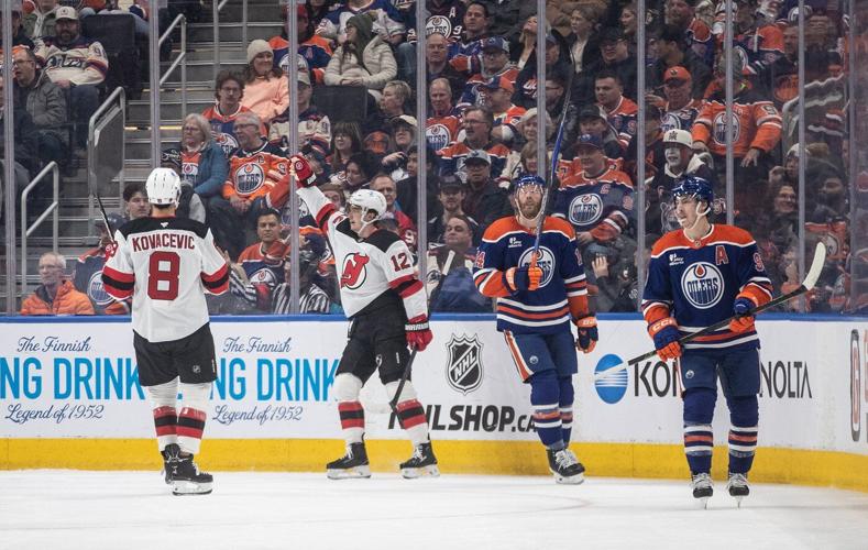 Devils lean on Glass, Gritsyuk to edge the Oilers 2-1