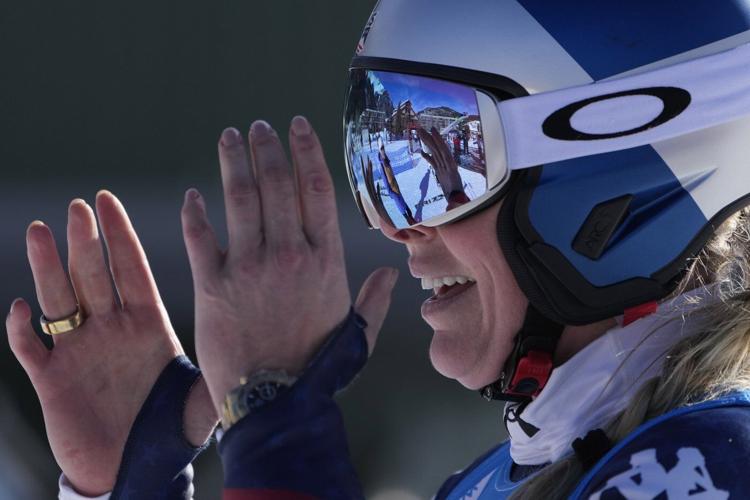 Lindsey Vonn competes in a pair of downhills, another step on her comeback trail at the age of 40