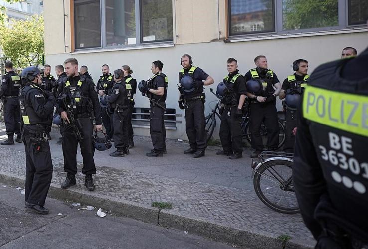 Knife attack at Berlin school wounds 2 girls; suspect held