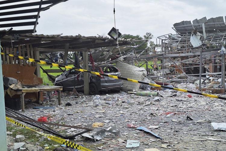 Fireworks workshop explodes in central Thailand, killing at least 9